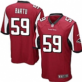 Nike Men & Women & Youth Falcons #59 Bartu Red Team Color Game Jersey,baseball caps,new era cap wholesale,wholesale hats